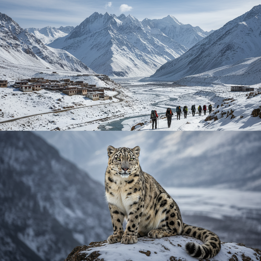 Snow Leopard Spiti Valley